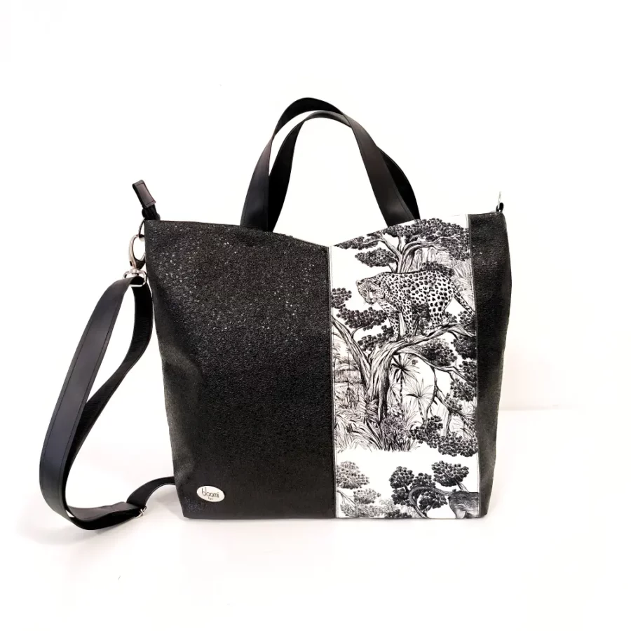 cabas-moyen--vegan-en-simili-cuir-noir-blanc-jungle-motifs-guepard